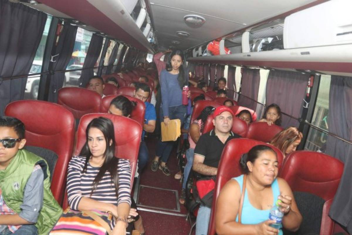Cien buses diarios saldrán llenos de vacacionistas en Semana Santa en la capital de Honduras