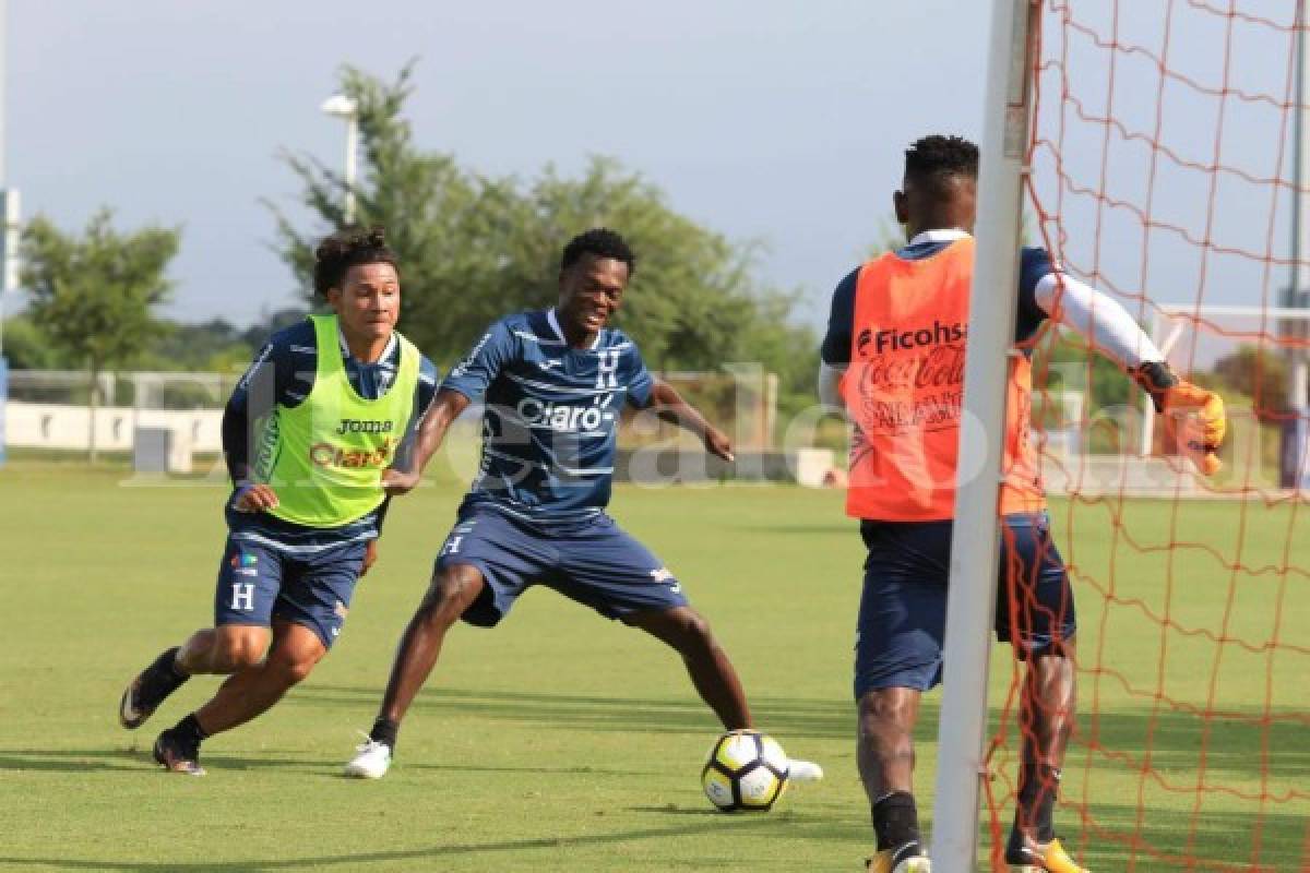 Honduras cierra filas para enfrentar a Guayana; Henry Figueroa entrena por separado  