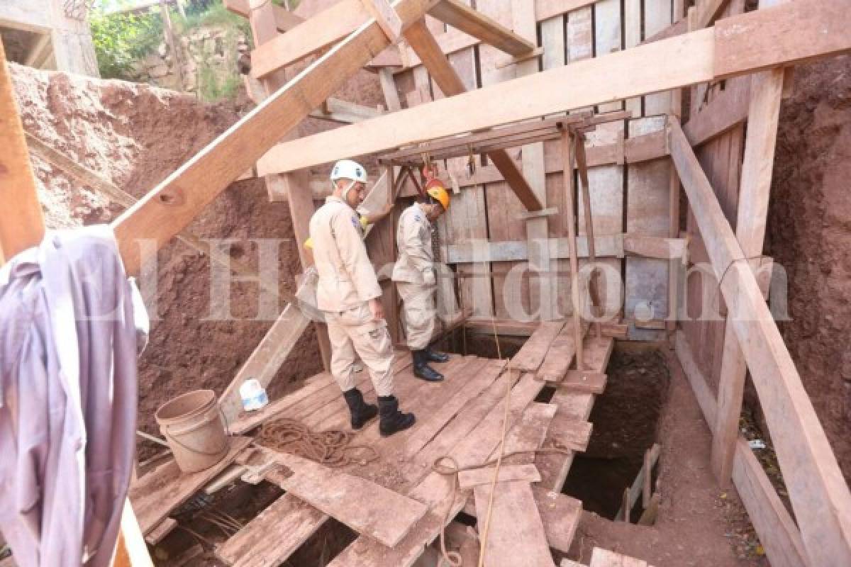 Tres obreros se salvan de morir soterrados en construcción cerca de anillo periférico