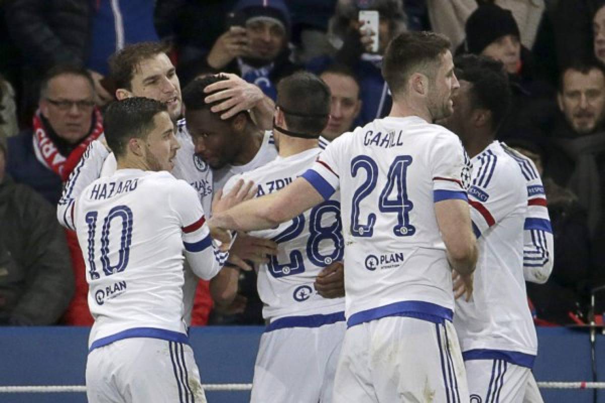 París Saint-Germain derrotó 2-1 al Chelsea