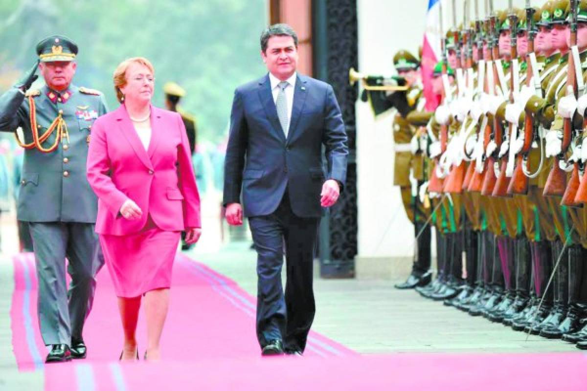 Michelle Bachelet llega este martes a Honduras en visita oficial