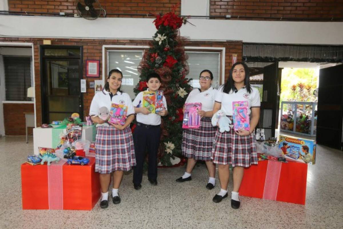 Niños de la Dowal School se suman a la campaña solidaria