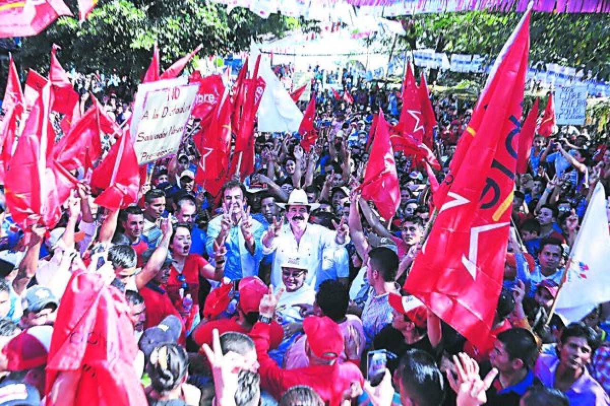 Reciben con júbilo al presidenciable de la Alianza, Salvador Nasralla en Intibucá