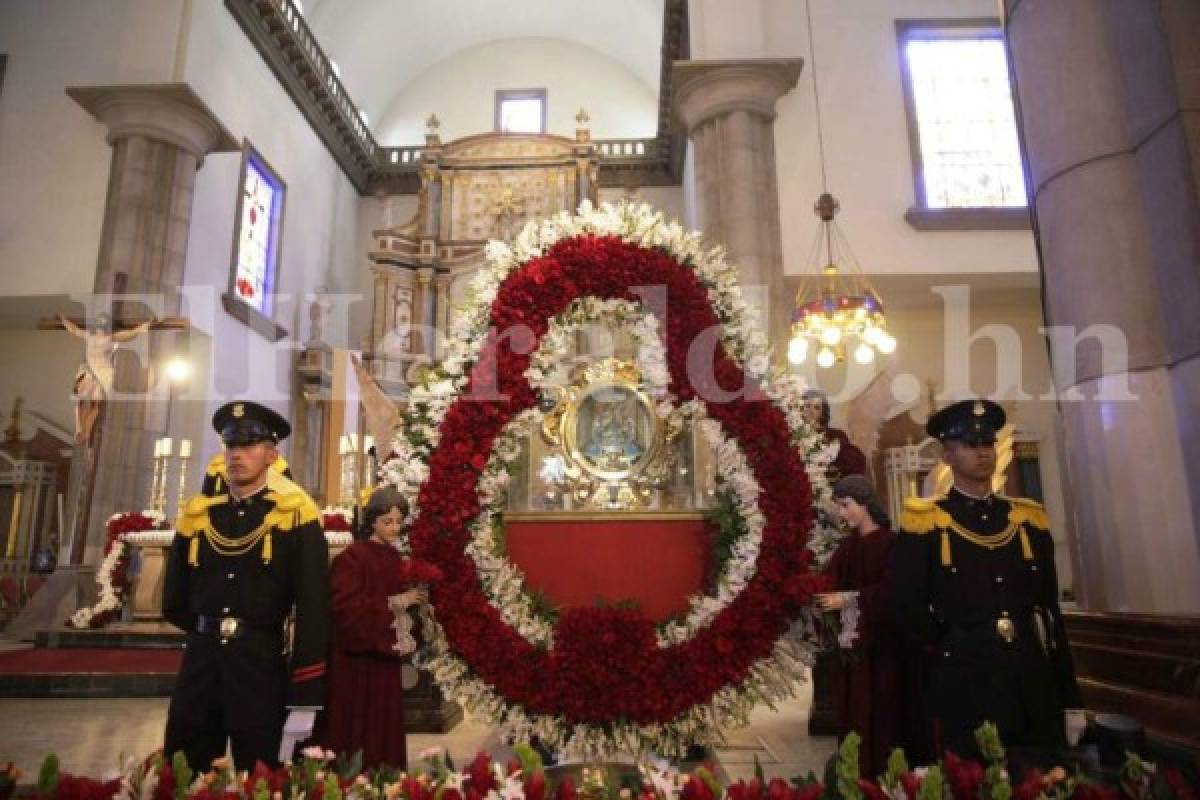 Honduras: Pareja presidencial participa en misa del hallazgo de la Virgen de Suyapa  