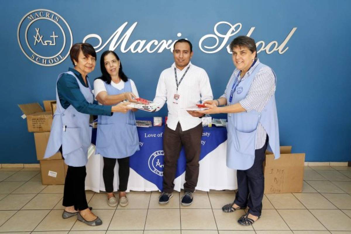 Maestros de Macris School hacen gala de solidaridad