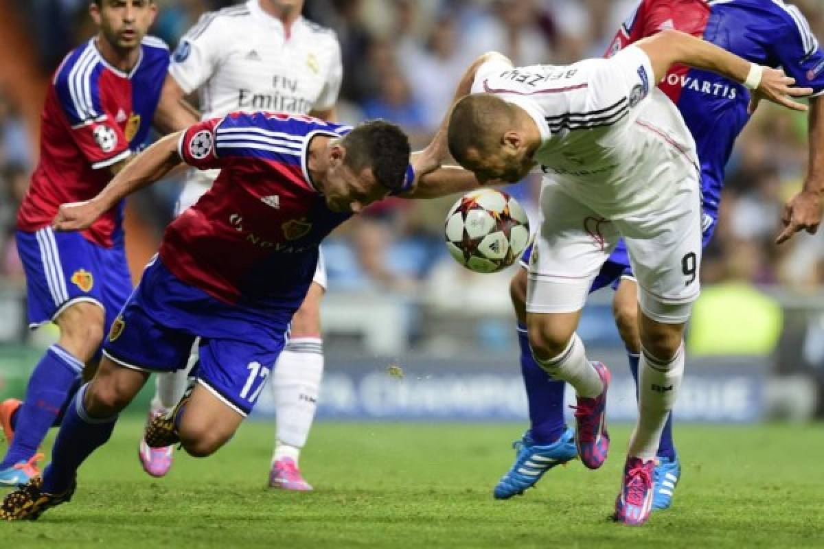 Real Madrid respira goleando al Basilea