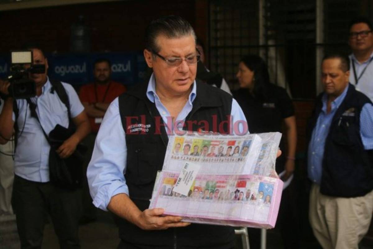 TSE recibe primeros documentos electorales para el proceso