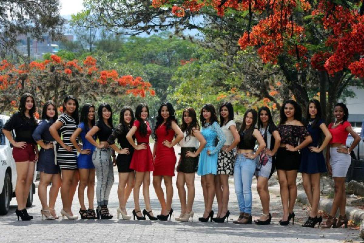 Las bellezas del Central Vicente Cáceres que quieren ser la 'Chica contador 2016”