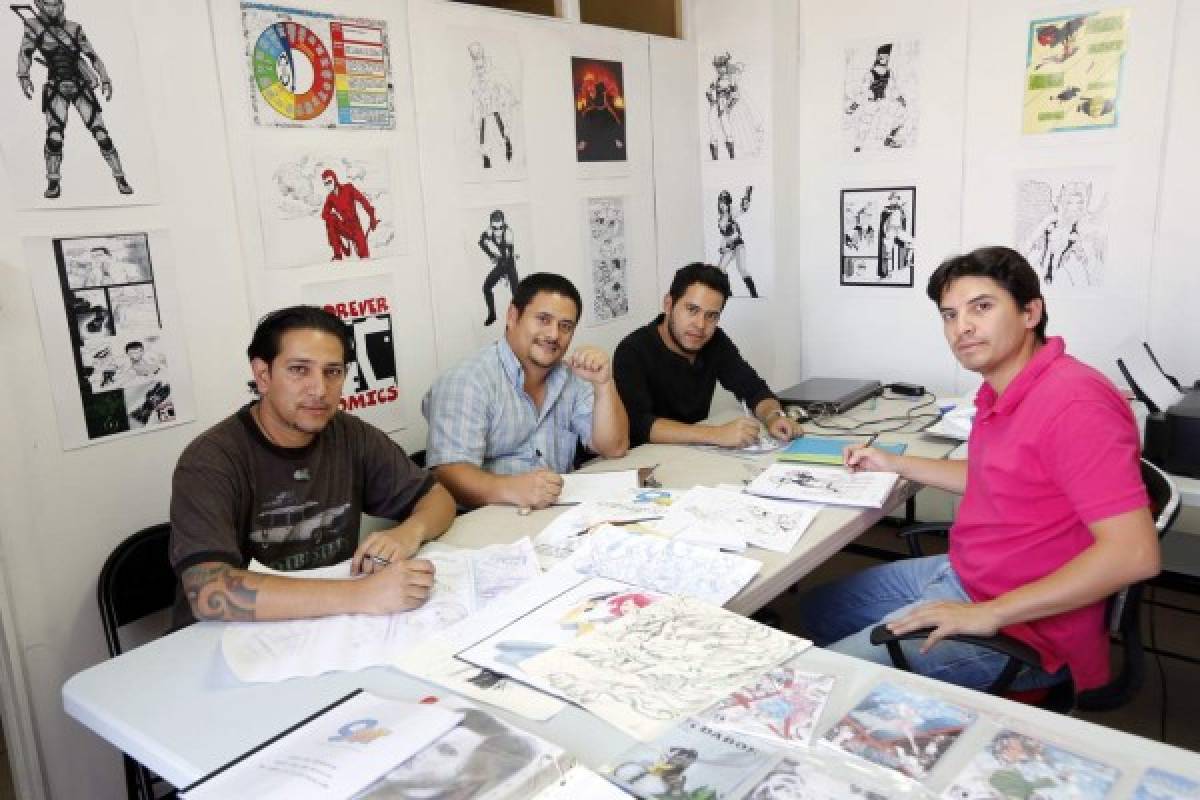 9art, la primera academia del cómic en Honduras