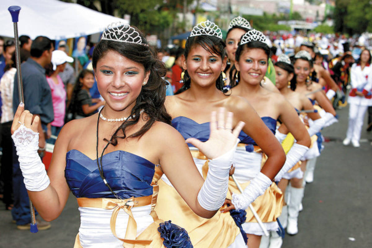 Honduras: Las diosas de las fiestas patrias en imágenes
