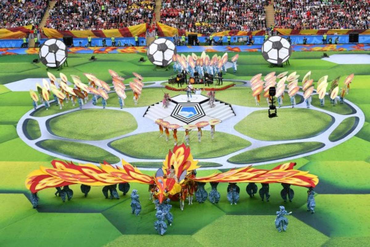 Así fue la ceremonia inaugural del Mundial Rusia 2018