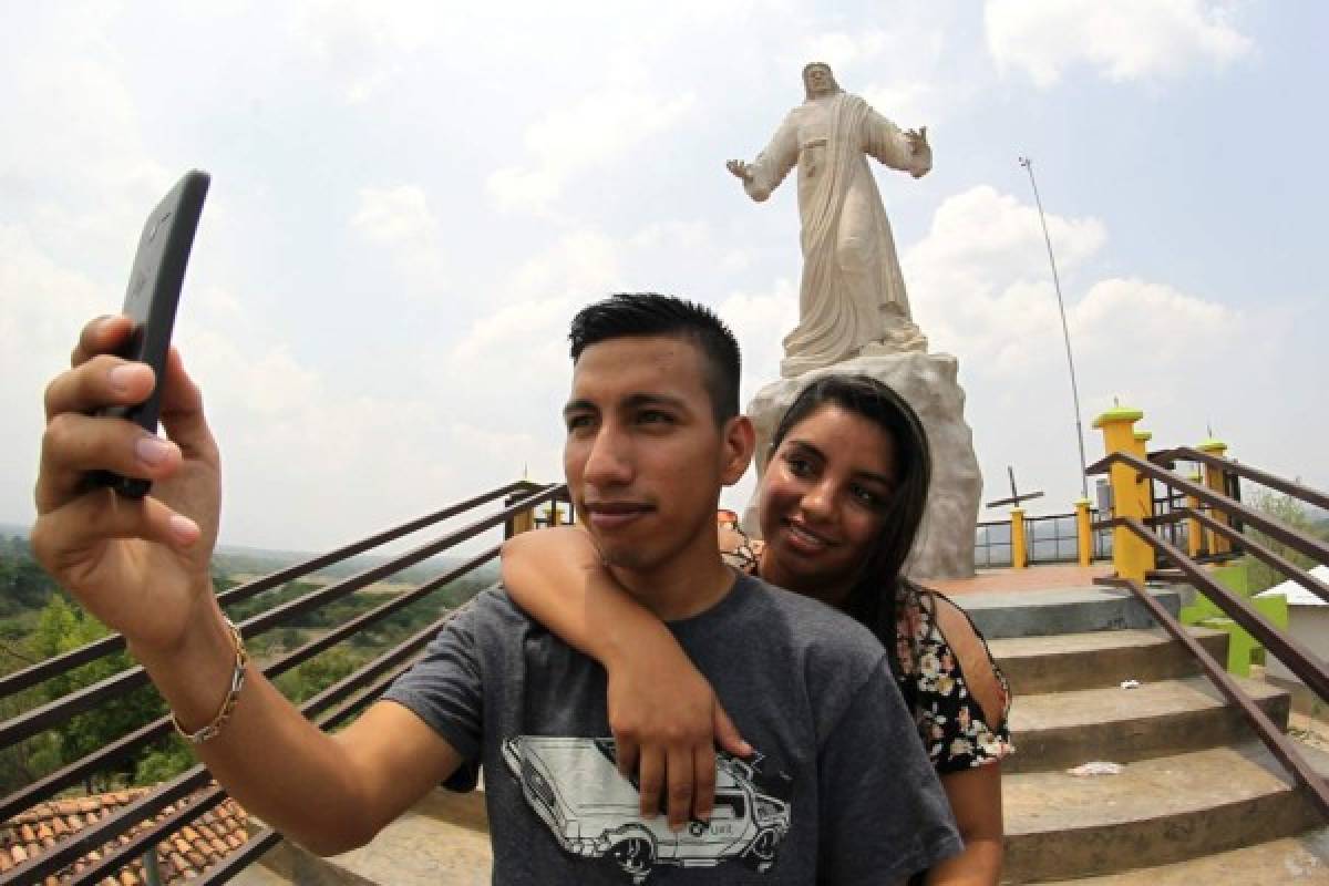 El mirador Cristo del Cerrito los turistas obtendran las mejores selfies. Foto: Johny Magallanes