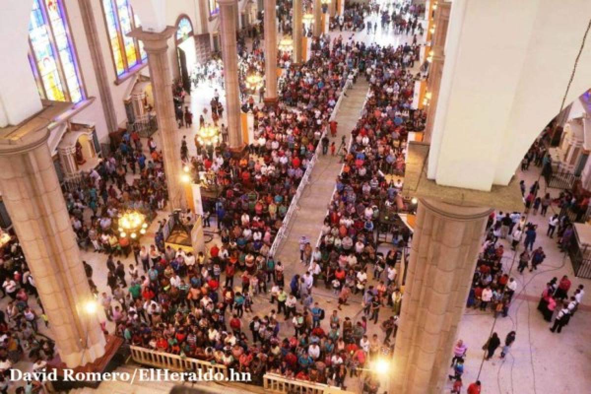 Honduras: Concurrida fiesta en honor a la Virgen de Suyapa