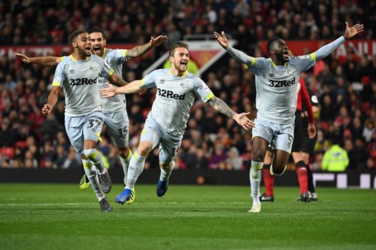 Derby County elimina al Manchester United de la Copa Inglesa