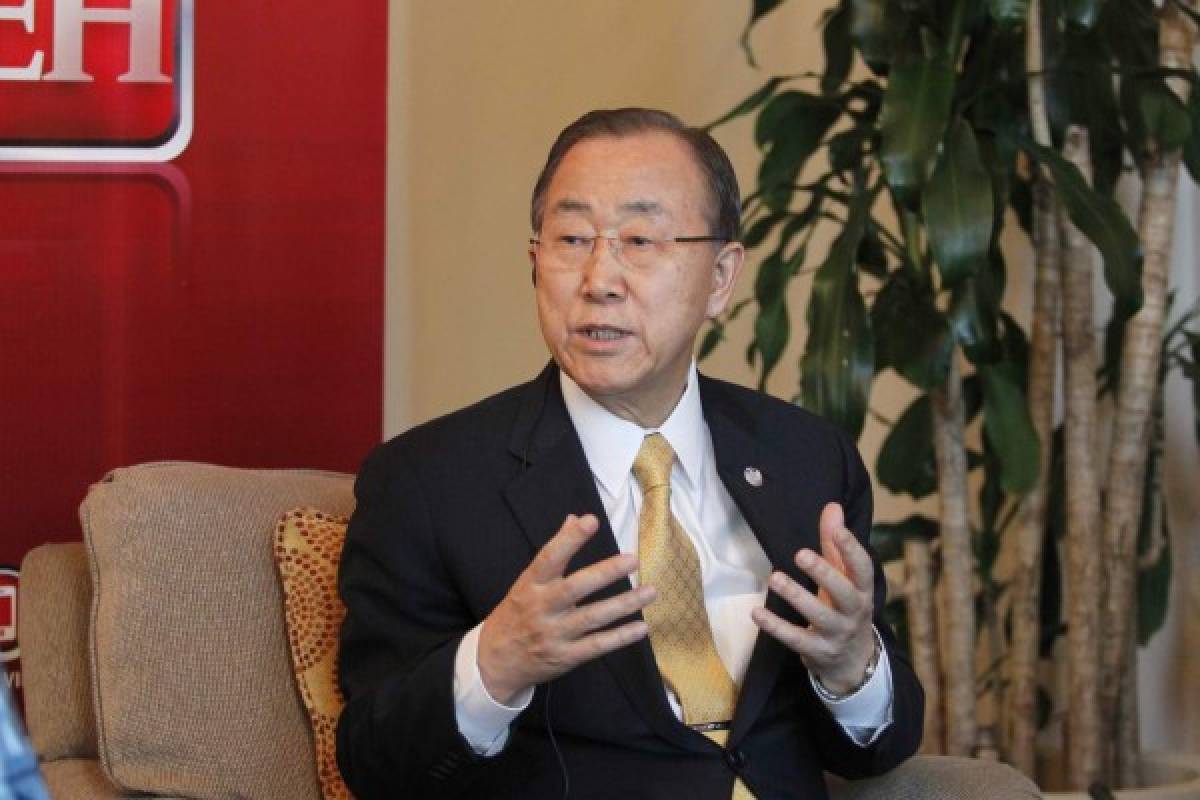 Ban Ki-moon: 'Honduras va en la dirección correcta”