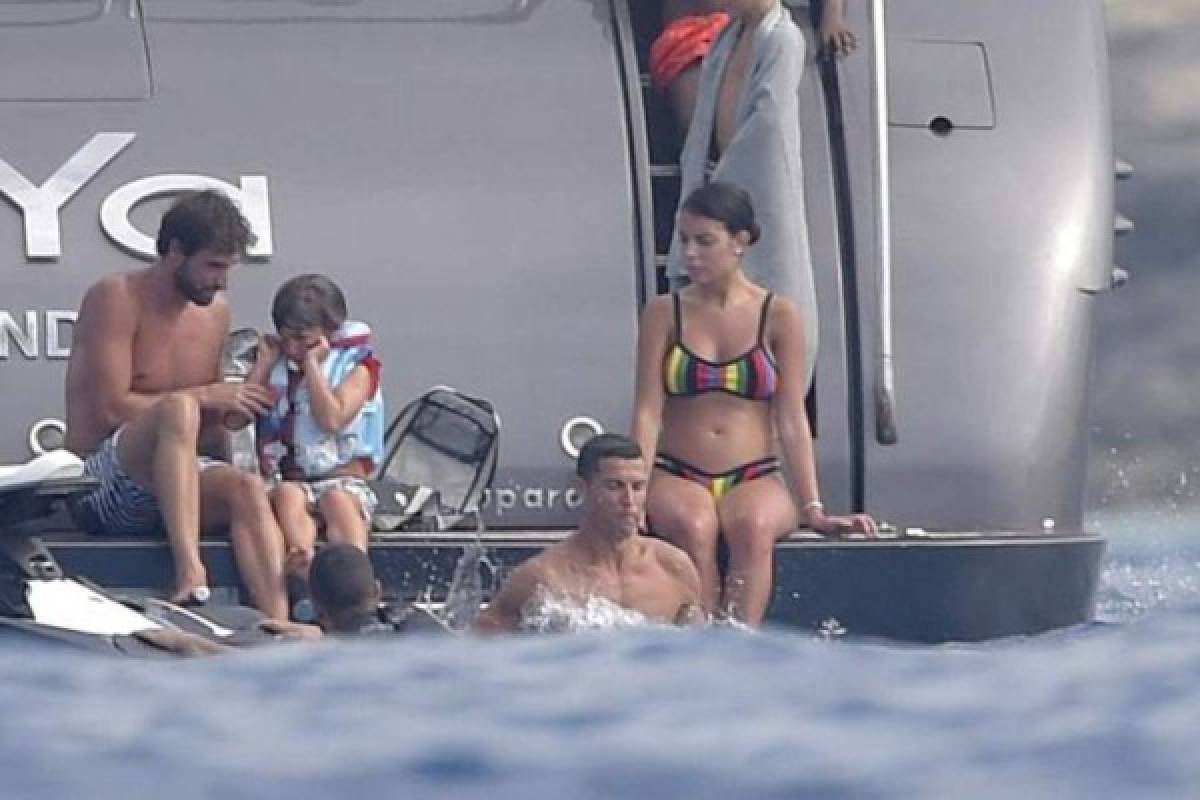 Así van las vacaciones de Cristiano Ronaldo y Georgina Rodríguez