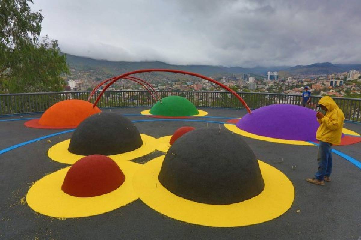 Primer sendero en el Juana Laínez está casi listo