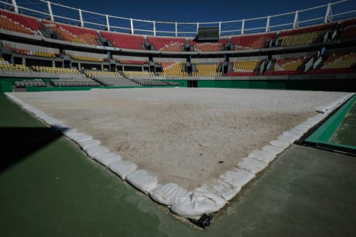 Instalaciones deportivas de Río abandonadas después de los Juegos Olímpicos 2016