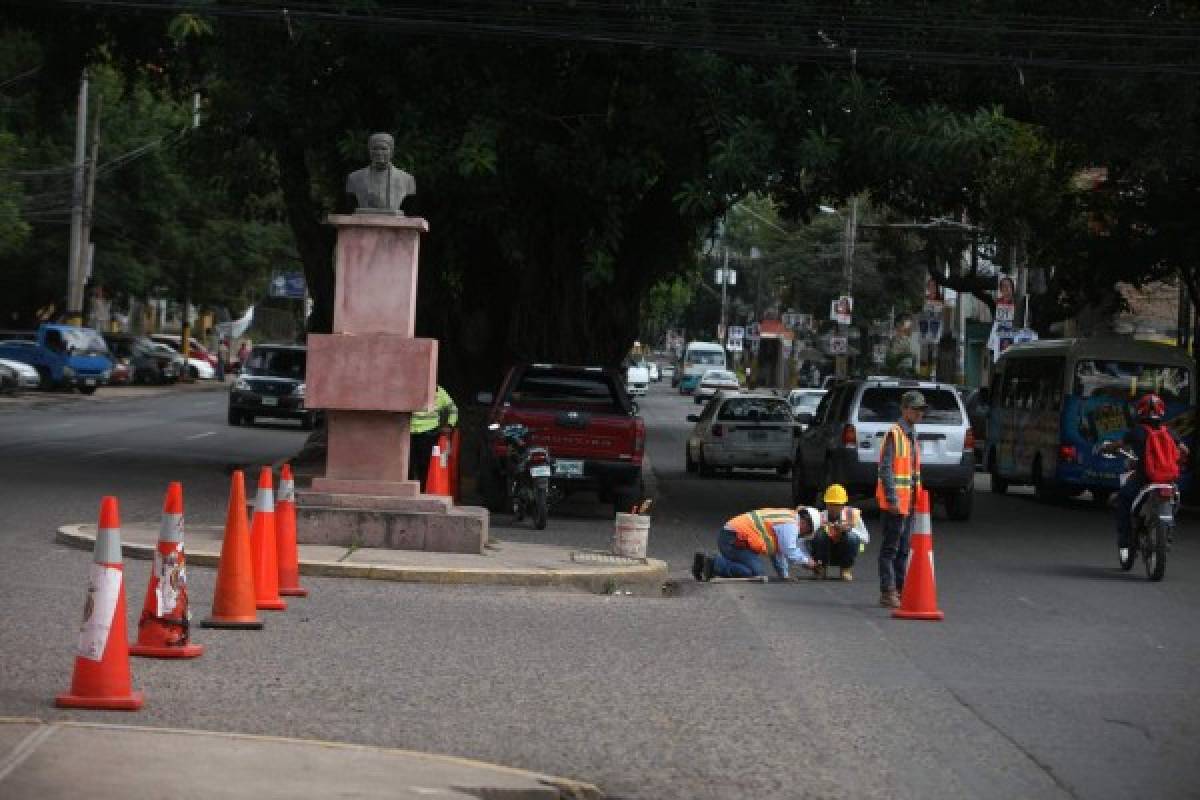 Inician mejoras en el bulevar Los Próceres