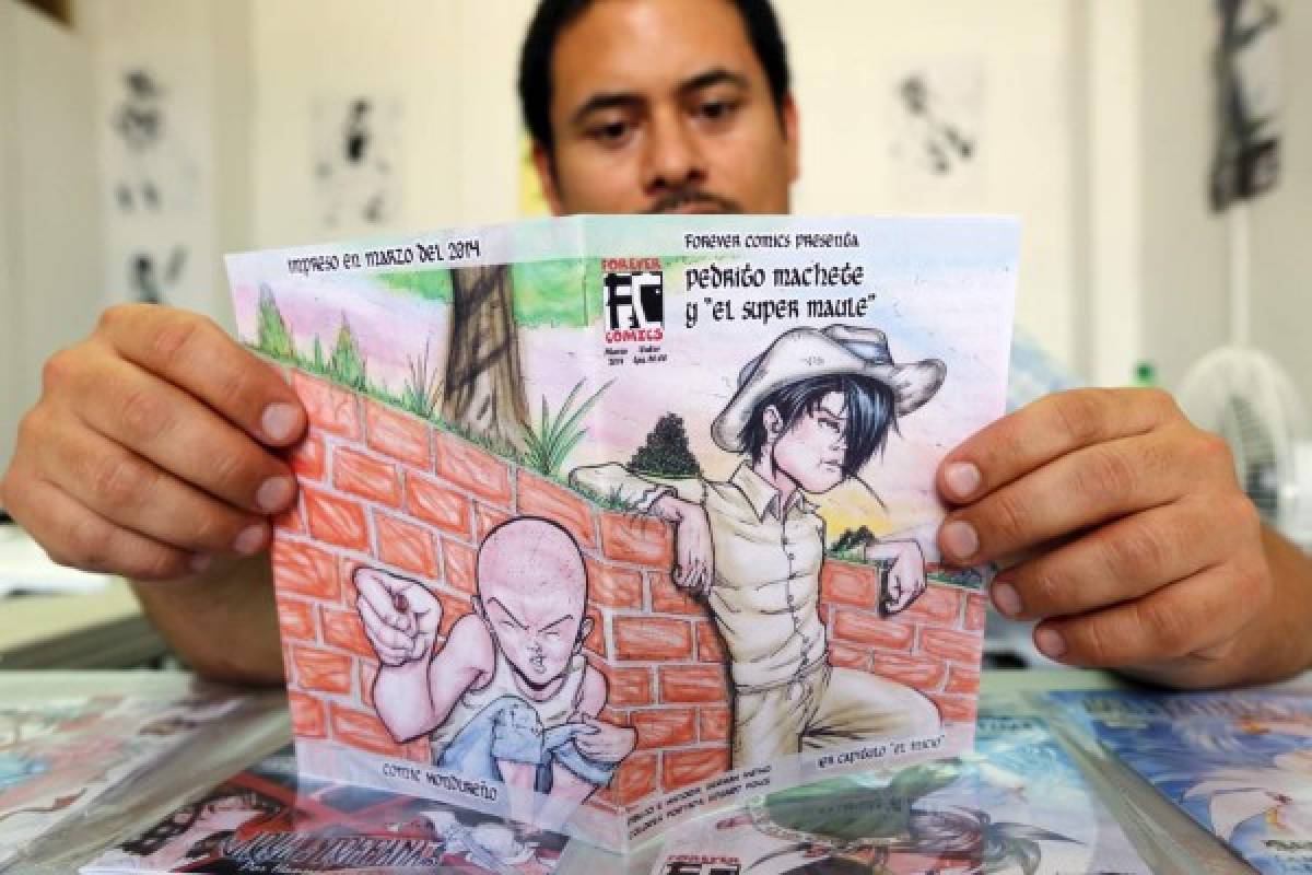 9art, la primera academia del cómic en Honduras