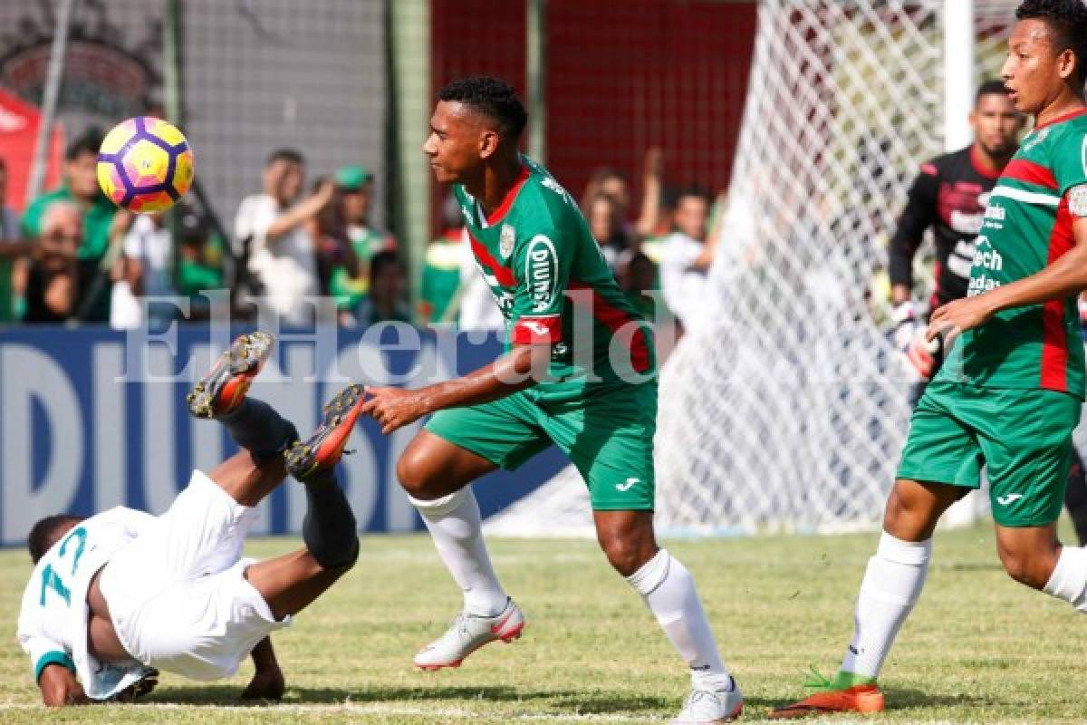 Marathón rescató tres puntos sobre la hora ante Platense en el Yánkel Rosenthal