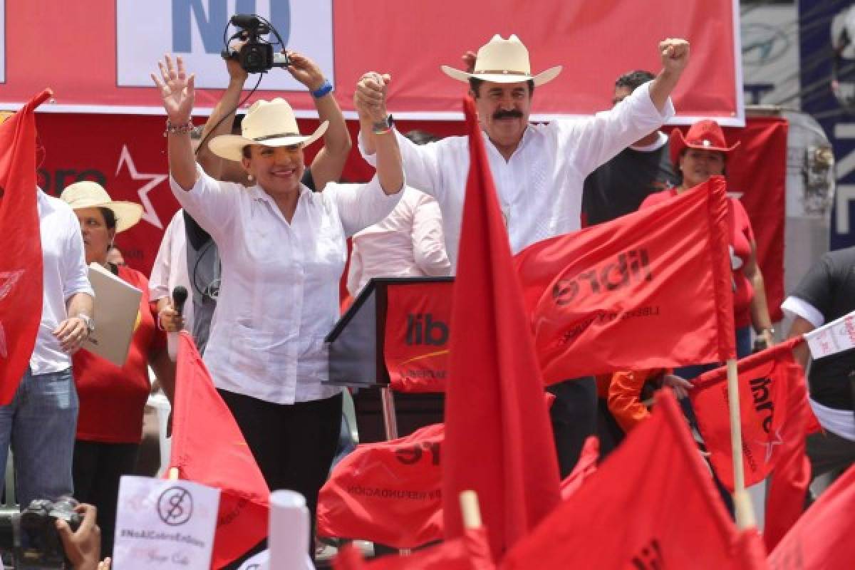 Más de 10,000 personas asistieron al plantón realizado frente al Tribunal Supremo Electoral (TSE), Foto: Marvin Salgado/ EL HERALDO