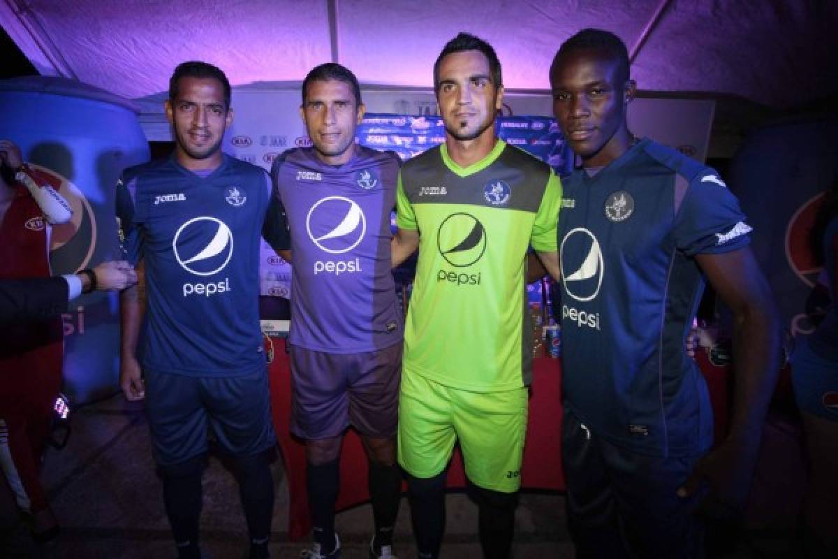 Motagua presentó sus nuevos colores