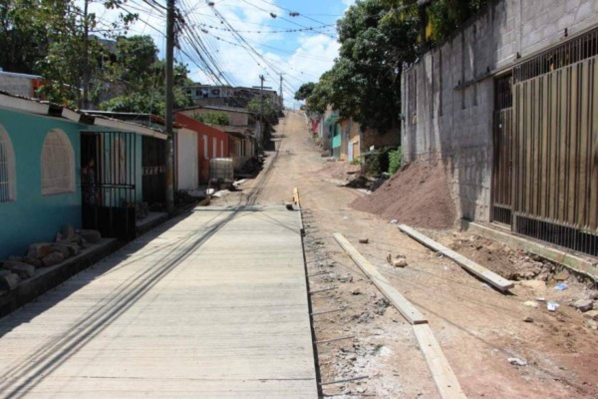 Gobierno recupera antiguas calles de Comayagüela