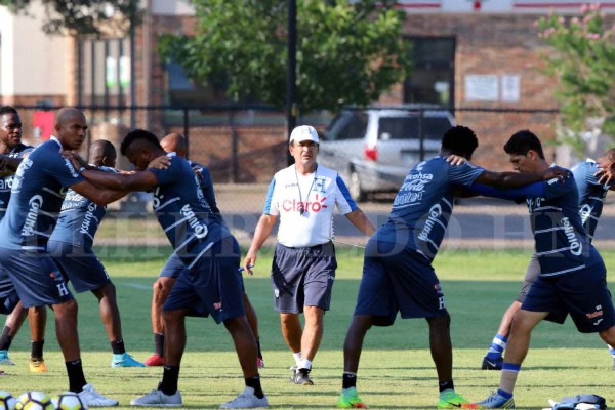 La Selección de Honduras ya entrenó con una sola idea en la cabeza: derribar a México