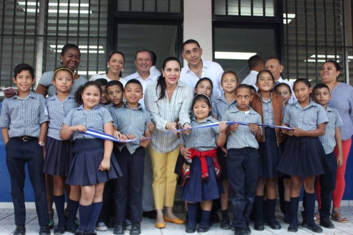 Escuela 11 de Junio de Nueva Suyapa luce nuevo rostro