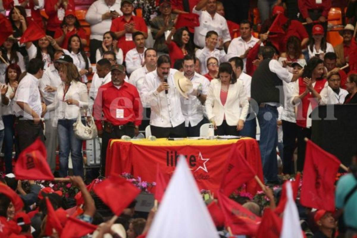 Honduras: Libre, Pac y Pinu sellan alianza opositora durante asamblea nacional