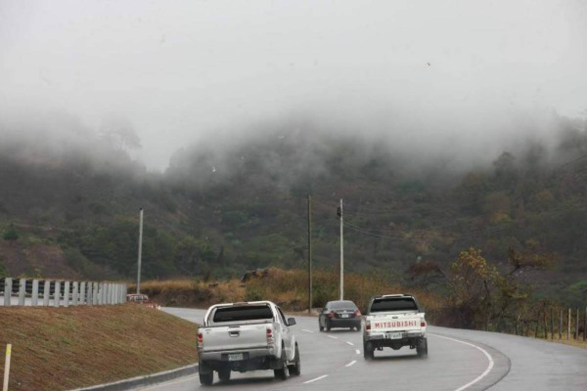 La carretera al norte, es una de las 4 zonas más frías del Distrito Central (Fotos: El Heraldo Honduras / Noticias El Heraldo / Noticias de Honduras)