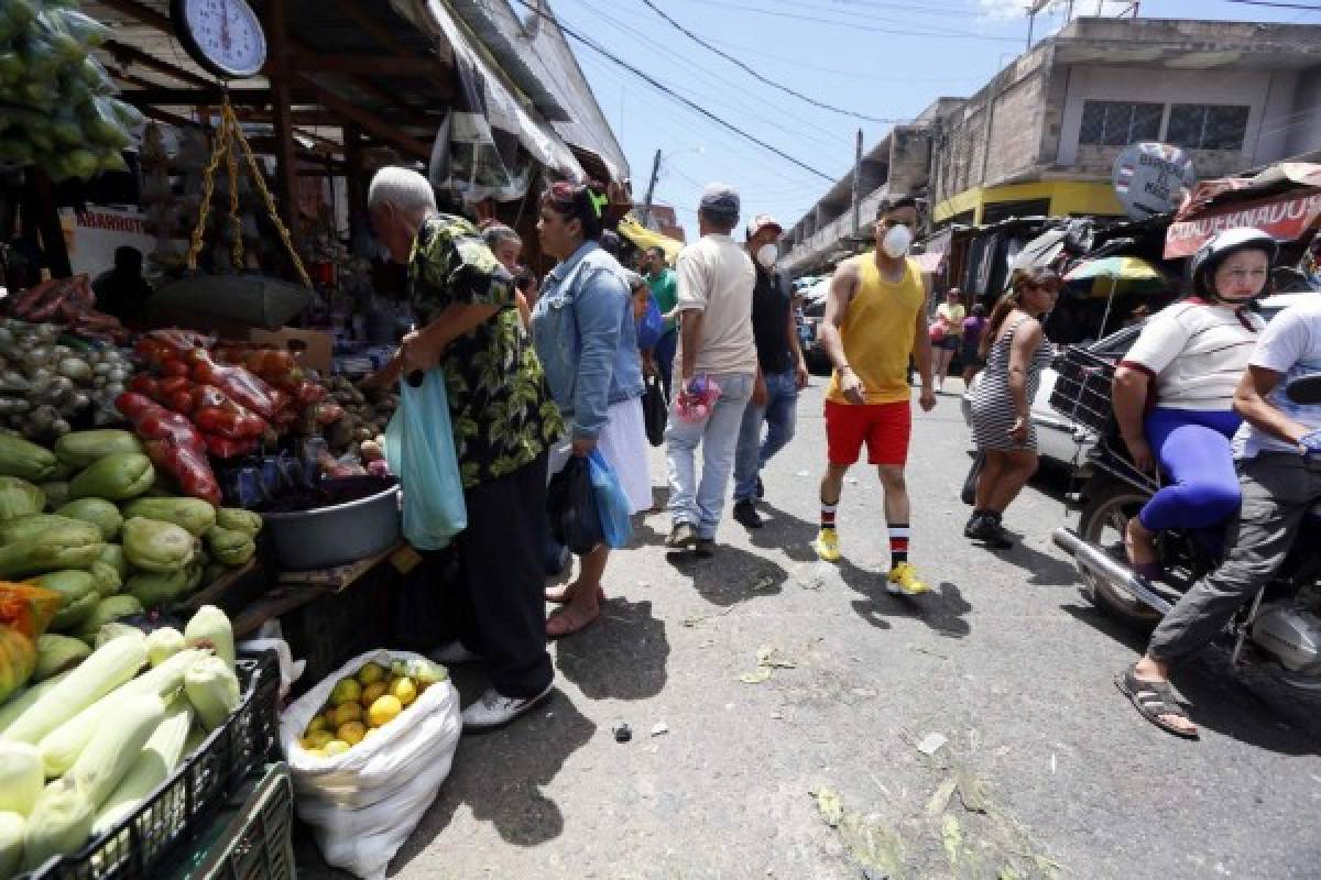 Ajetreo en mercados del Distrito Central pese a emergencia