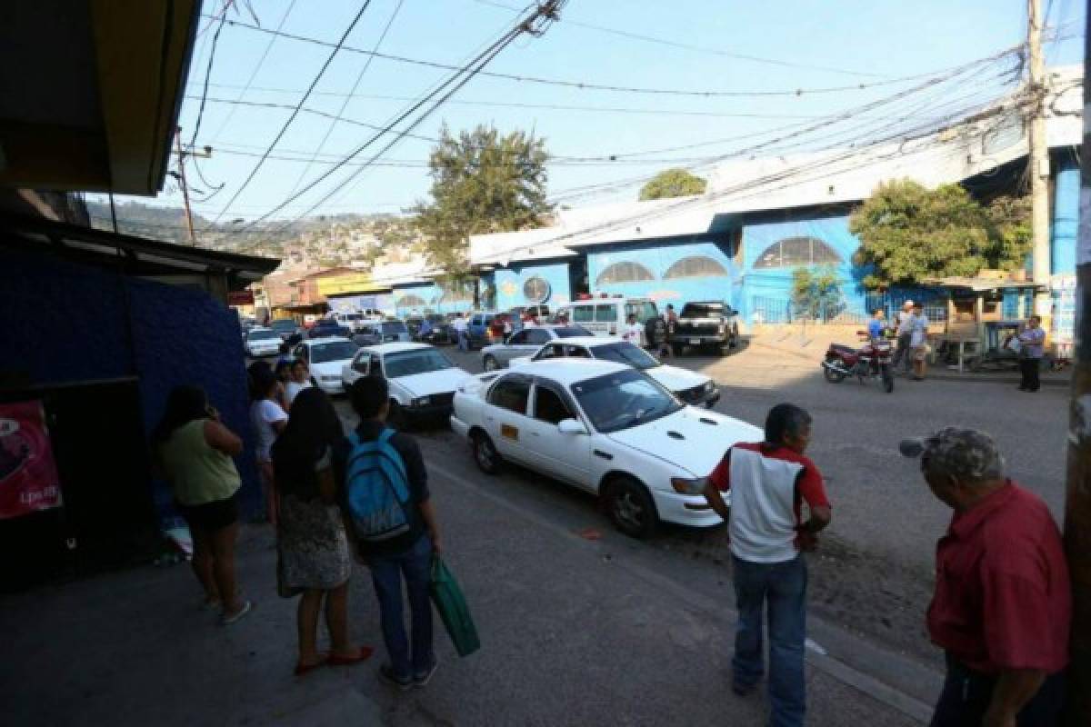 Denuncia salva a taxista que llevaban secuestrado en la capital de Honduras