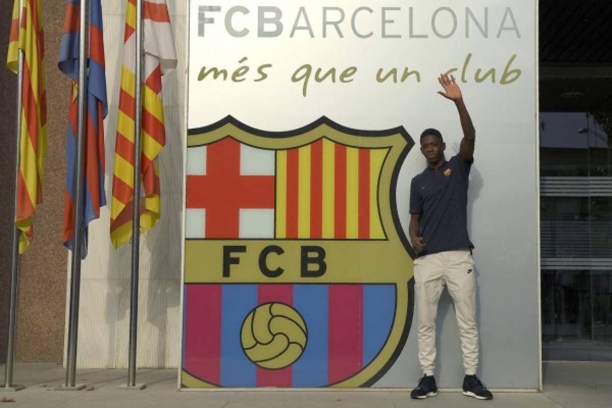 El jugador del Barcelona Ousmane Dembélé fue operado con éxito en Finlandia