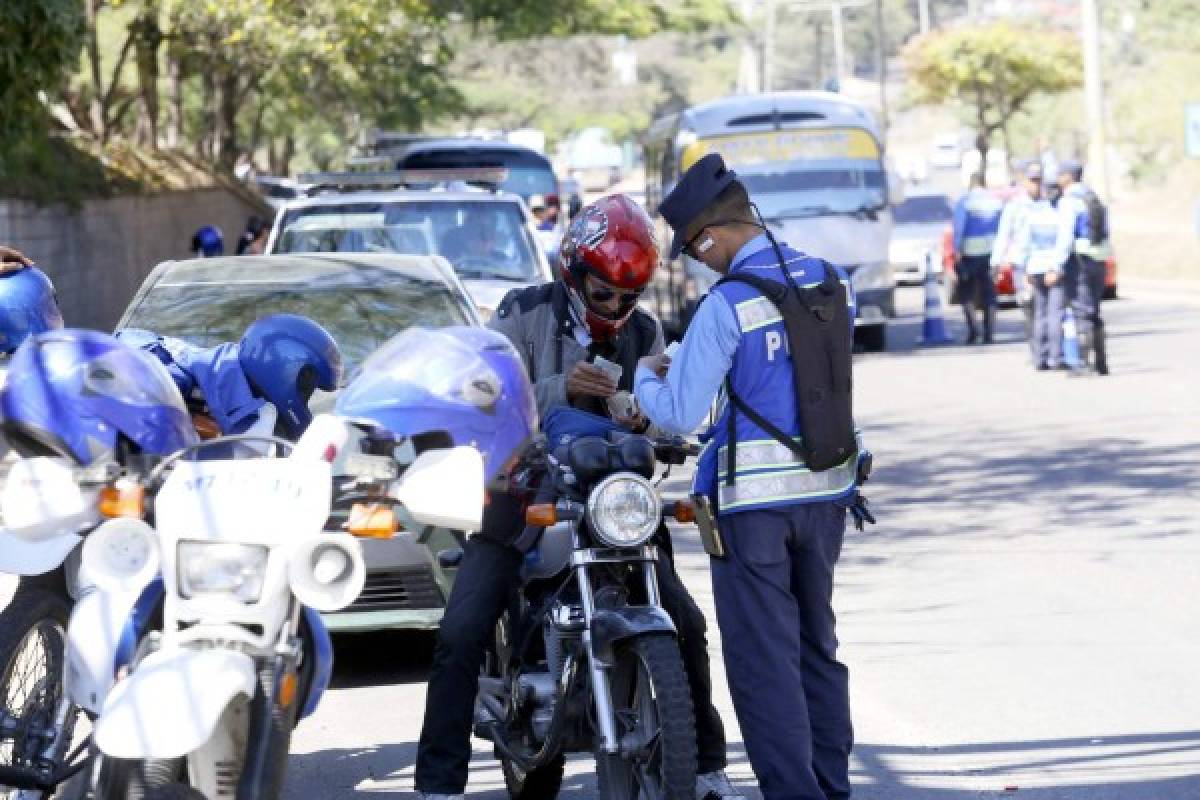 1.8 millones de lempiras han dejado esquelas a conductores ebrios en la capital de Honduras