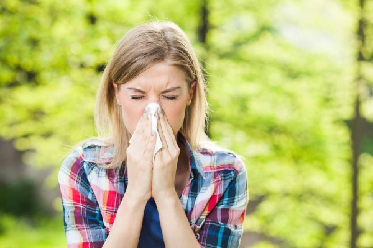 cuídese de las alergias