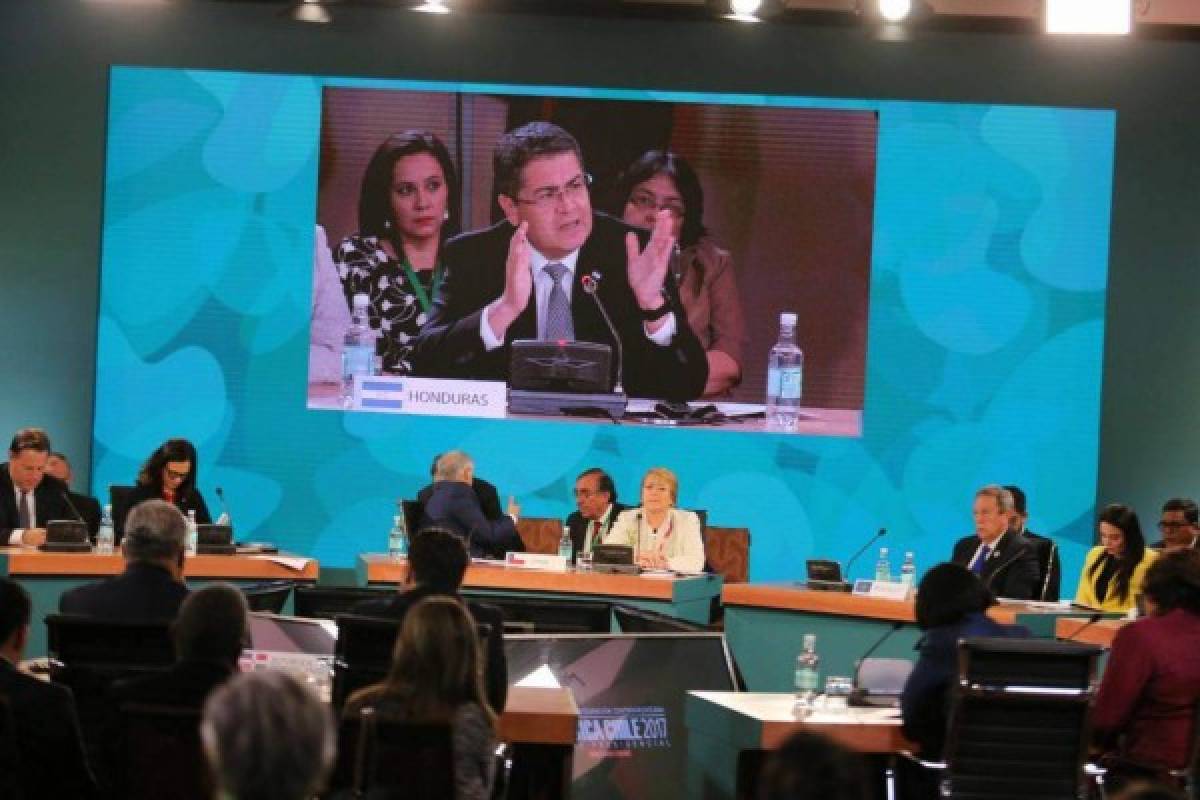 Presidente Hernández hace llamado para enfrentar narcotráfico durante reunión del SICA