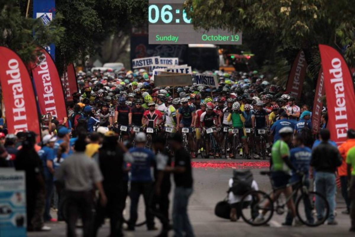 EL HERALDO celebra el 438 aniversario de la capital de Honduras pedaleando