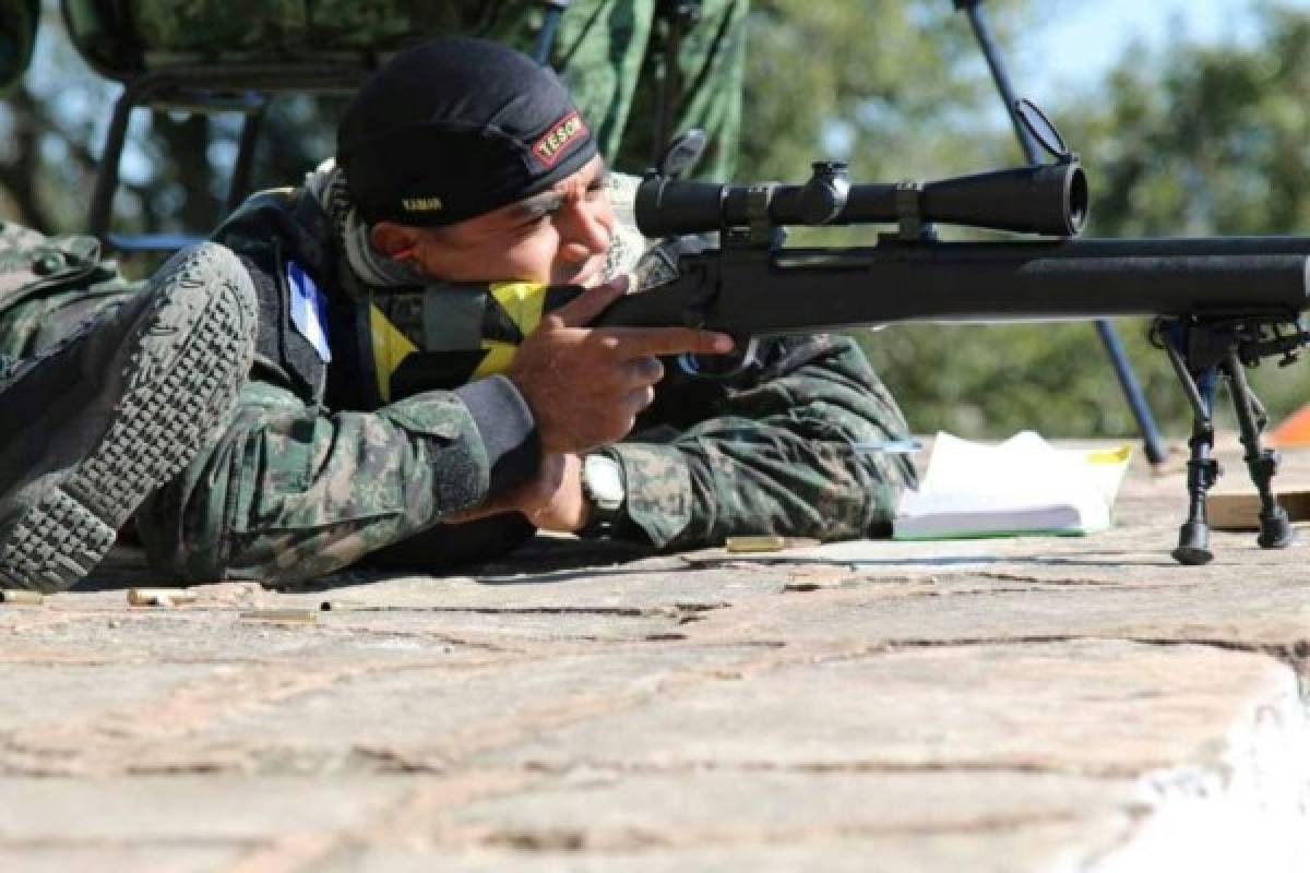 Honduras logra el primer lugar en competencia de Fuerza Comando en Paraguay