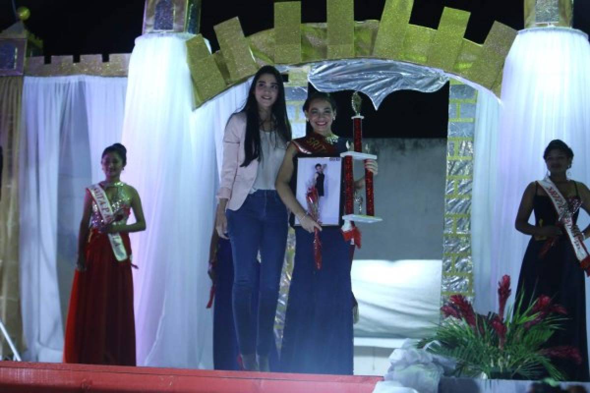 Cinthia López, la nueva Reina de la Feria Patronal de Nacaome