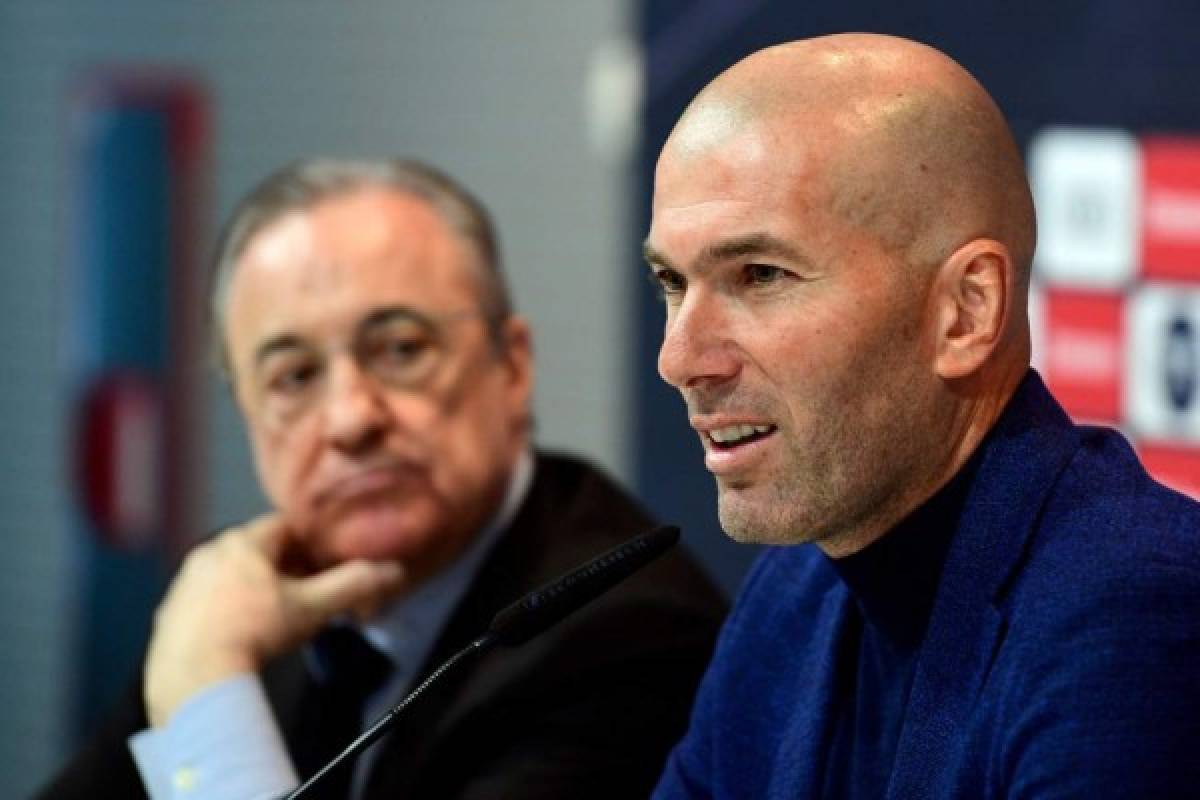 La incómoda reacción de Florentino Pérez tras renuncia de Zidane