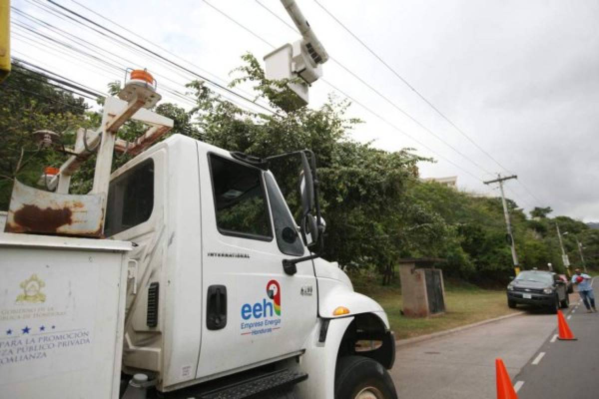 Barrios y colonias de Honduras que no tendrán energía eléctrica este lunes 24 de septiembre