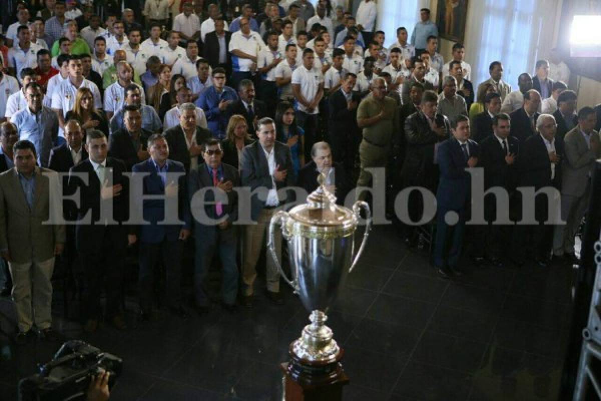 Autoridades hacen oficial el lanzamiento de la tercera edición de la Copa Presidente