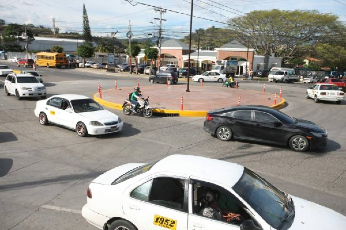 Analizan eliminar la rotonda en la salida al sur de la capital de Honduras