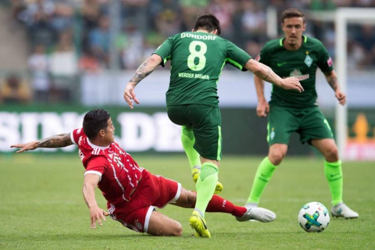 James Rodríguez debuta con el Bayern Munich ganando un torneo de pretemporada