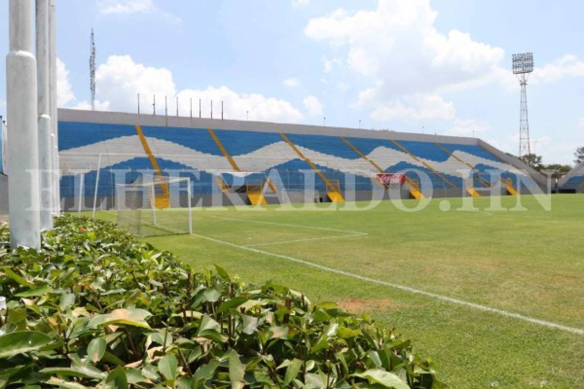 El estadio Morazán de San Pedro Sula recibe los últimos retoques