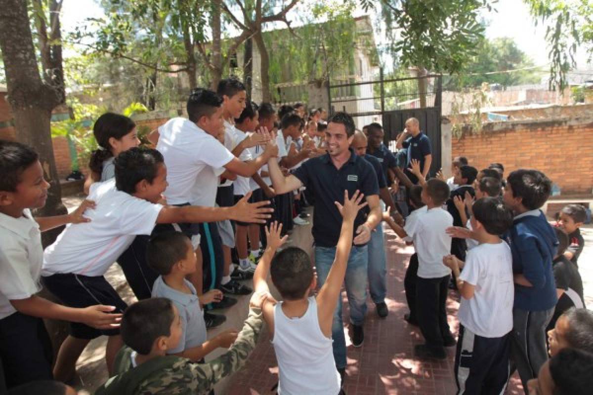 Motagua anota doblete en Escuelas Amigables con el Ambiente