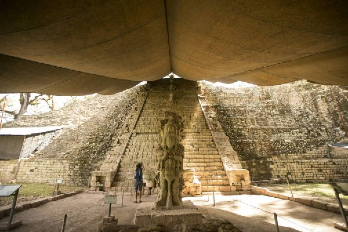 El parque arqueológico sigue siendo el punto de encuentro predilecto en Copán Ruinas, por su historia y relevancia mundial.
