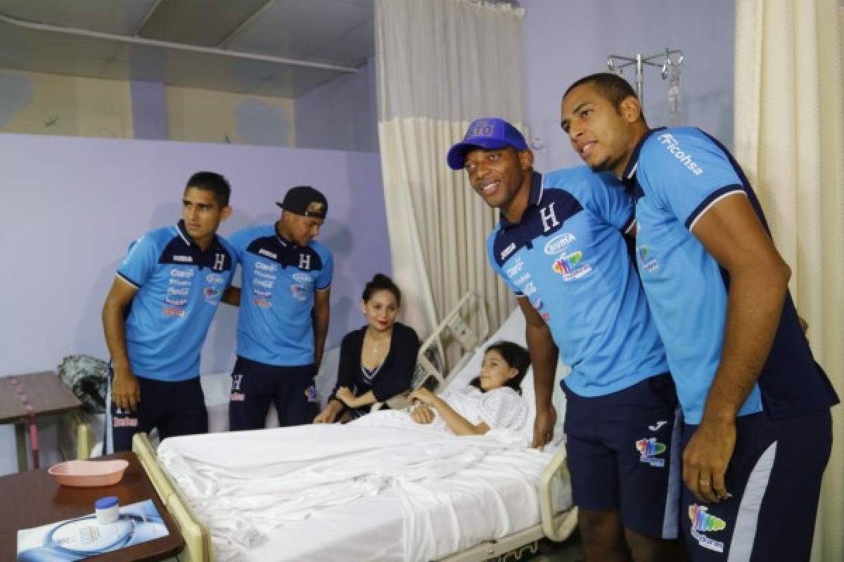 La solidaridad y la Selección de Honduras juegan juntas